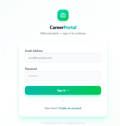 Career Portal 2